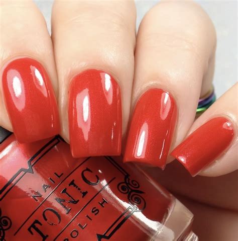 Candy apple red nail polish - xolersome