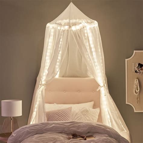 20+ Bed Canopy With Fairy Lights – The Urban Decor