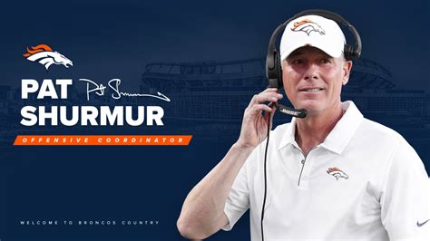 Broncos name Pat Shurmur as offensive coordinator