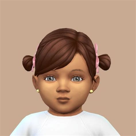 Toddler Stuff Infant Hair Conversion | PandoraSims on Patreon The Sims ...