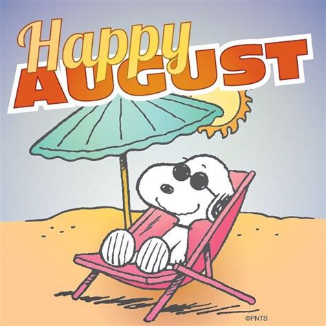 Snoopy And The Peanuts Gang on Instagram: “Hello August! #HelloAugust 🍦 ...