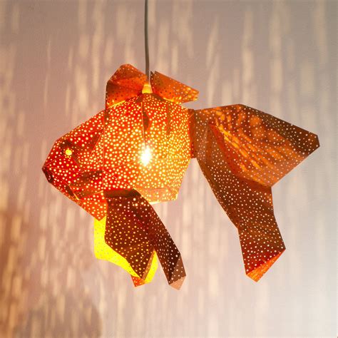 DIY Papercraft Light Shades of Aquatic Life by Vasili Taking inspiration from the Dutch seaside ...