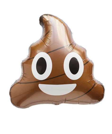 Happy Poop Emoji - UnInflated