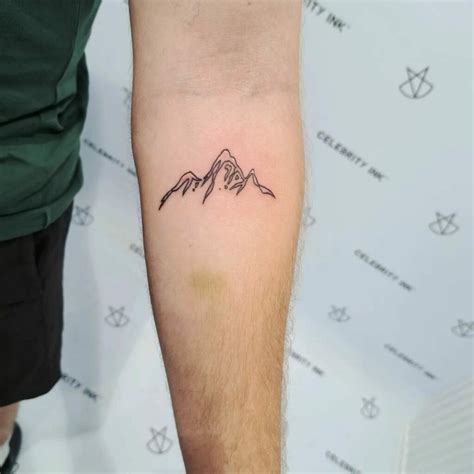 11+ Minimalist Mountain Tattoo Ideas That Will Blow Your Mind!