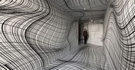 Optical Illusion Rooms By Peter Kogler Will Give You Vertigo | Bored Panda