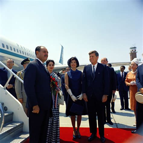 KN-C18312. Arrival Ceremonies for Mohammad Ayub Khan, President of Pakistan - John F. Kennedy ...