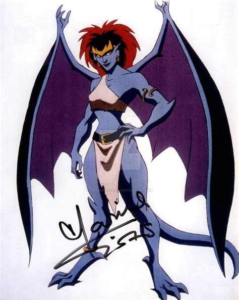 Marina Sirtis autograph (Demona) by TheBarracuda on DeviantArt