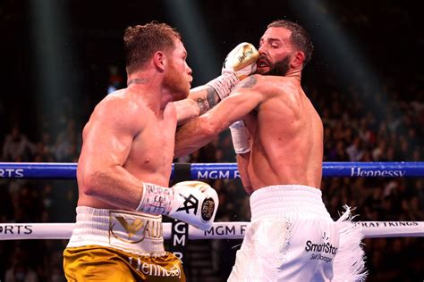 Knockout! Watch Canelo vs. Plant full fight video highlights - MMAmania.com