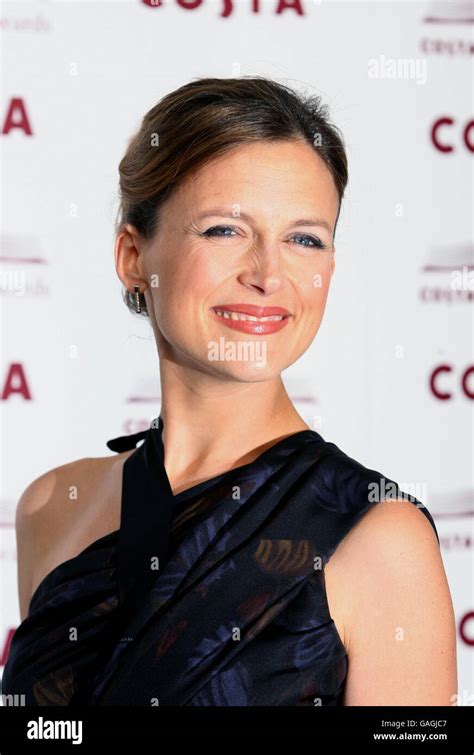 Katie Derham arrives for the Costa Book Awards 2007 at the Intercontinental Hotel, London Stock ...