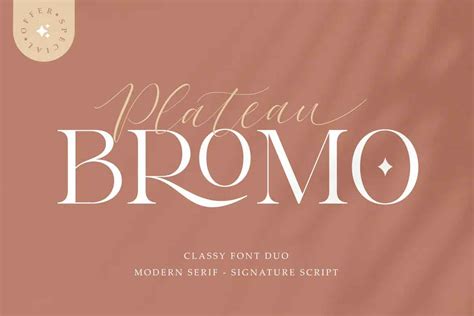 Bromo Plateau Font