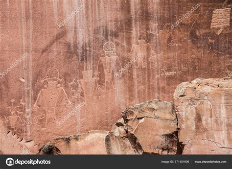 Capitol Reef Petroglyphs Capitol Reef National Park Utah United States Stock Photo by ©santirf ...