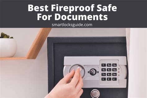 Top 8 Fireproof Safes for Documents In 2023 - Smart Locks Guide