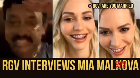 RGV Interviews Mia Malkova (Video) - Social News XYZ