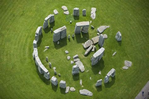 Aerial View of Stonehenge posters & prints by Corbis