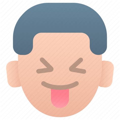 Boy, emoji, smiley, face, emoticon, laugh, funny icon - Download on Iconfinder