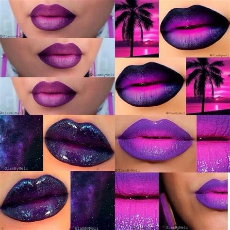 Deep Purple, Purple Ombre, Purple Lipstick, Lipstick Shades, Lipstick ...