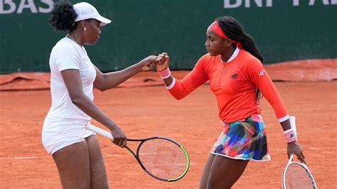 Coco Gauff-Venus Williams doubles pairing falls in first round at ...