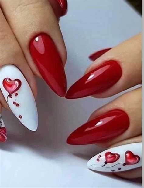 Pin by michelle campos on nails in 2023 | Valentines nail art designs, Valentine nail art ...