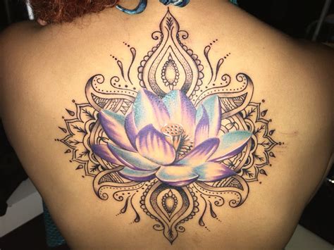 First tattoo lotus mandala – Artofit