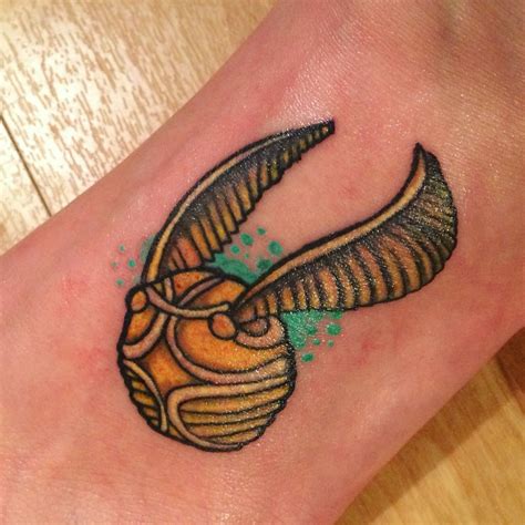 32+ Astonishing Golden snitch tattoo meaning image HD