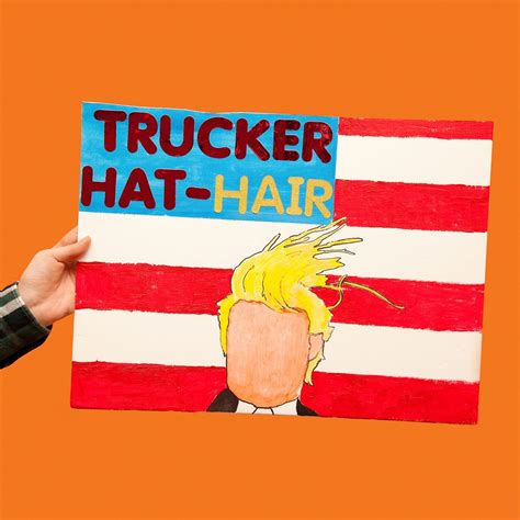 How to Create the Best Damn Anti-Trump Protest Sign Ever: A Complete Guide | Glamour