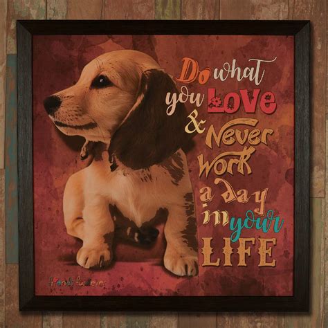 Do what you Love Wall Art (framed) - Friends Furever