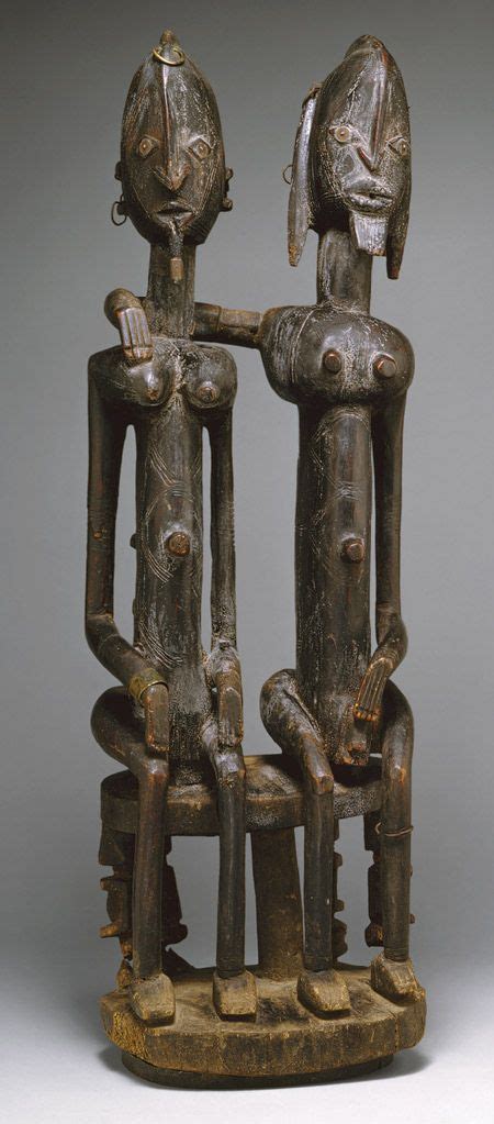 Dogon artist | Figure: Seated Couple | Dogon | The Metropolitan Museum ...