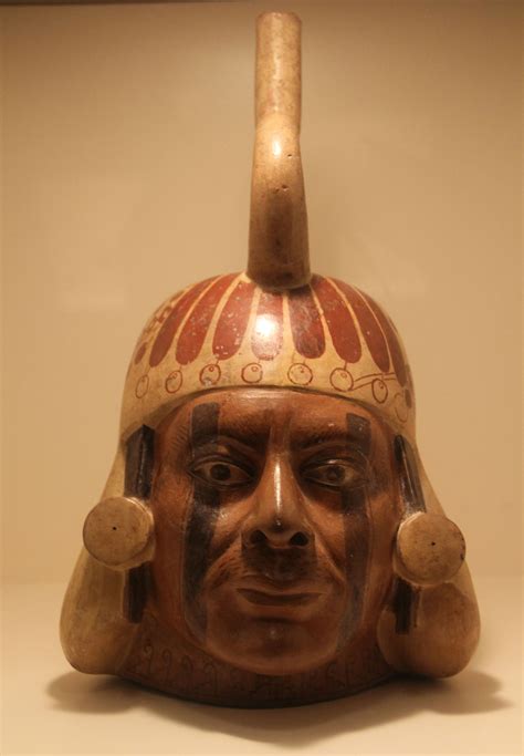 Moche Pottery Portrait (Illustration) - World History Encyclopedia