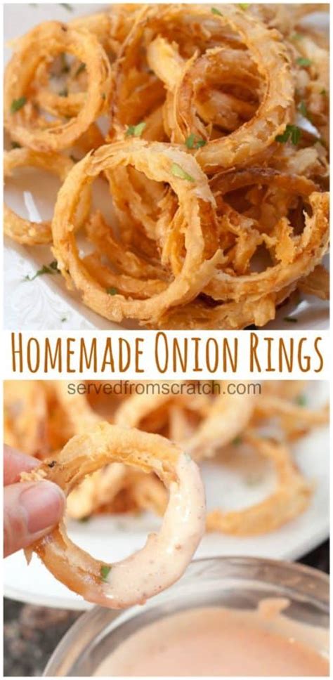 Homemade Onion Rings - Served From Scratch