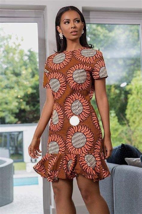 Simple And Short Ankara Gown Styles For Ladies #africanfashionankara ...