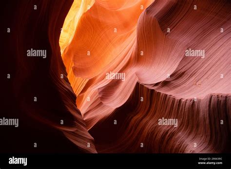 Antelope Canyon from Navajo Nation Stock Photo - Alamy