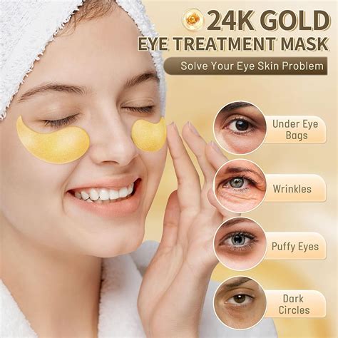 Gold Under Eye Patches - Transform Your Under-Eye Area with Luxurious 24k Gold Eye Patches - The ...