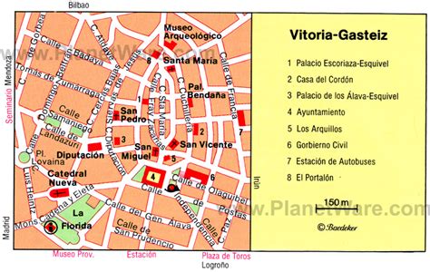 Vitoria Gasteiz Map