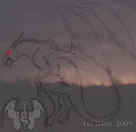 Jersey Devil Sketch by DJ88 on DeviantArt