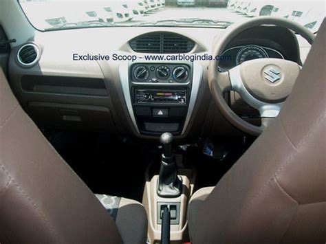 Maruti Suzuki Alto 800 interiors shown in detail | India.com