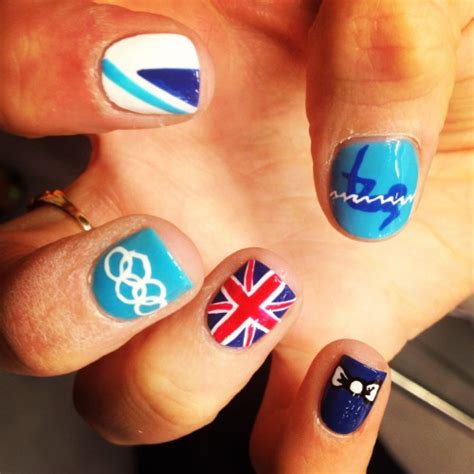 WAH NAILS ♥ Olympic nails!