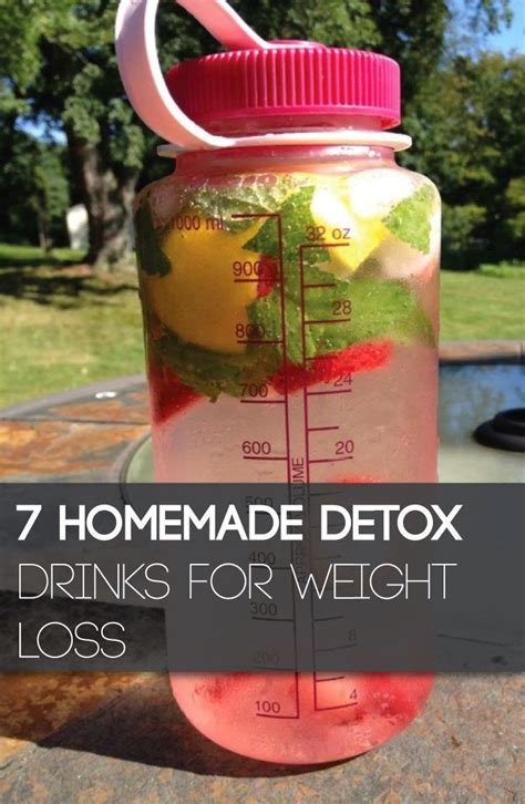 Fitness And Beauty: 7 Homemade Detox Drinks for Weight Loss