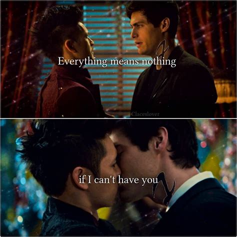 Clace || Save Shadowhunters on Instagram: “Malec × Quotes • >> TAGS ...