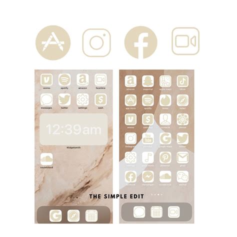 iOS14 Aesthetic App Icon Themes