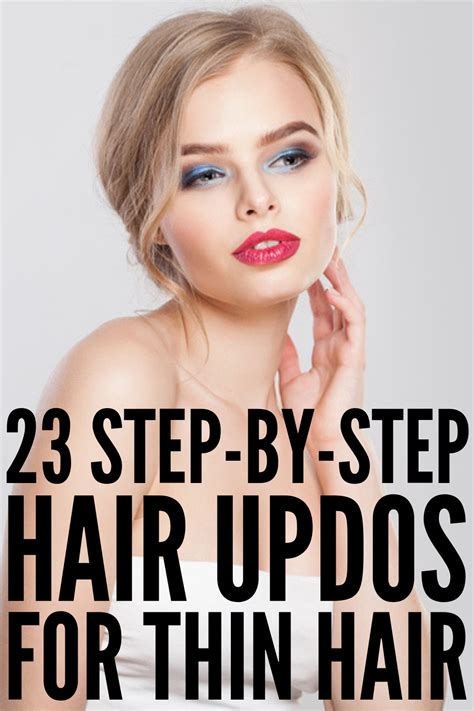 Quick & Elegant: 23 Step-by-Step Updos for Thin Hair