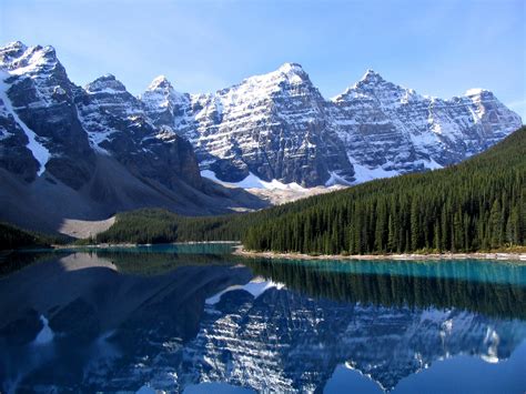 Canadian Rockies' Moraine Lake Free Stock Photo - Public Domain Pictures