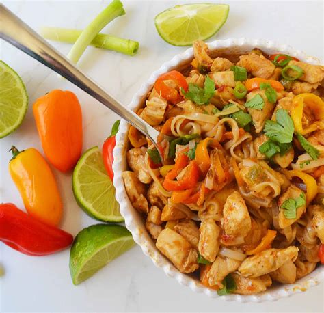 Thai Chicken Noodles – Modern Honey