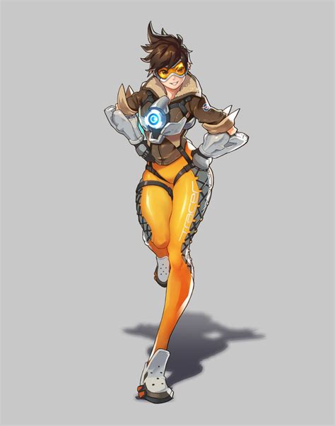 Overwatch - Tracer by LeeSungGuk on DeviantArt