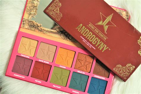 Jeffree Star Cosmetics Androgyny palette | Review & make-up look