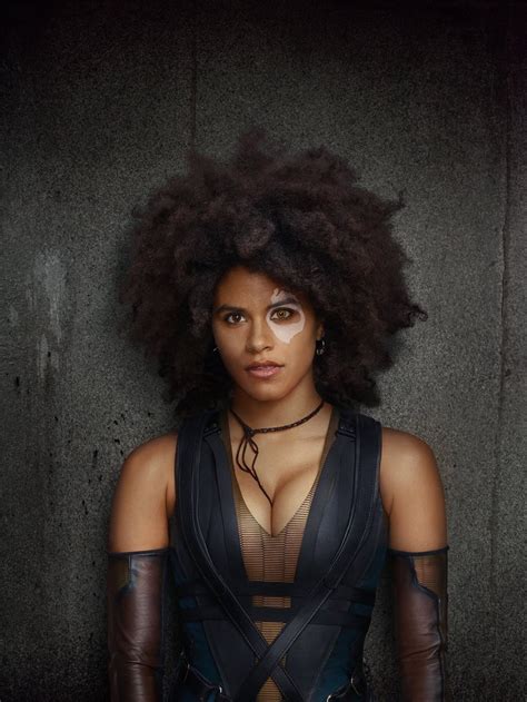 New Photo of Zazie Beetz as Domino in DEADPOOL 2 Gives Us a Closer Look — GeekTyrant