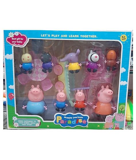 Peppa Pig Ice Cream Trolly and Ice Cream Set with 9 Figures - Buy Peppa Pig Ice Cream Trolly and ...