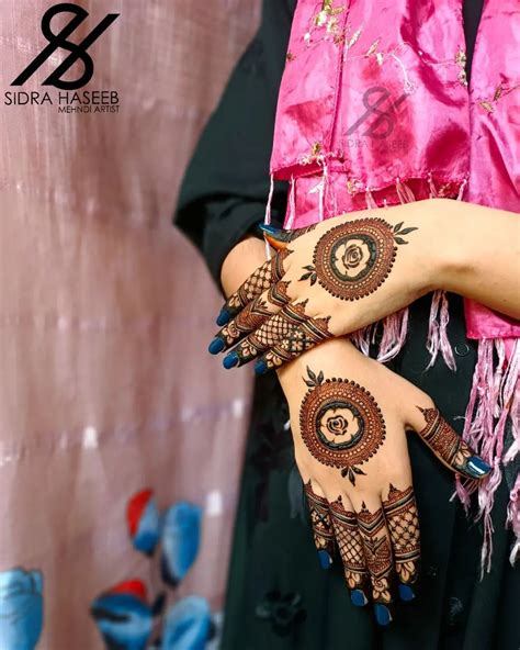 Mandala & Gol Tikki Mehndi Designs - Special & Stylish Mehndi Designs (6) - StylesGap.com