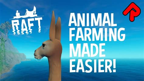 RAFT animal farming made easier! | Raft Domesticated Update 9 Hotfix 2 released - YouTube