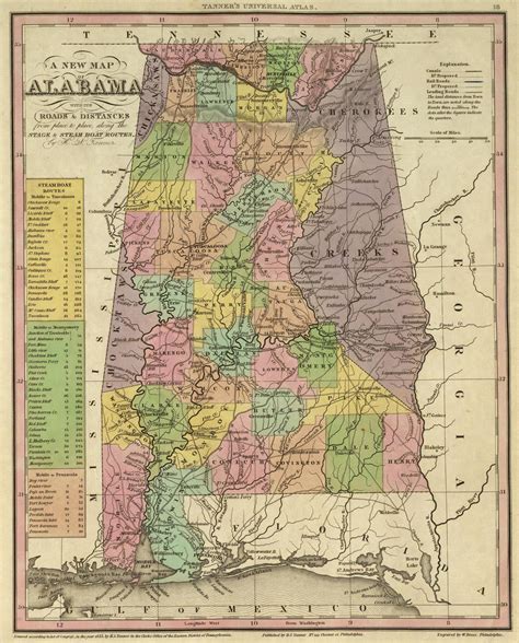 Maps of Henry County, Alabama