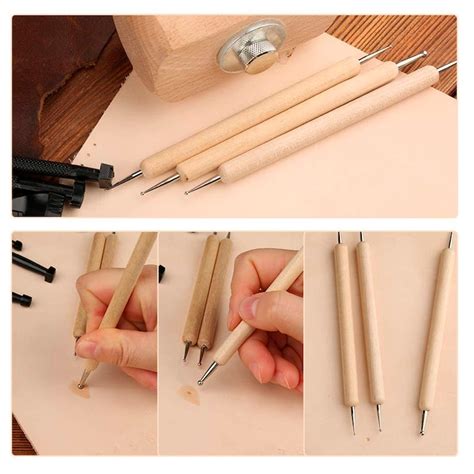 27 PCS Saddle Making Tools Set Leather Carving Tool Kit - Etsy